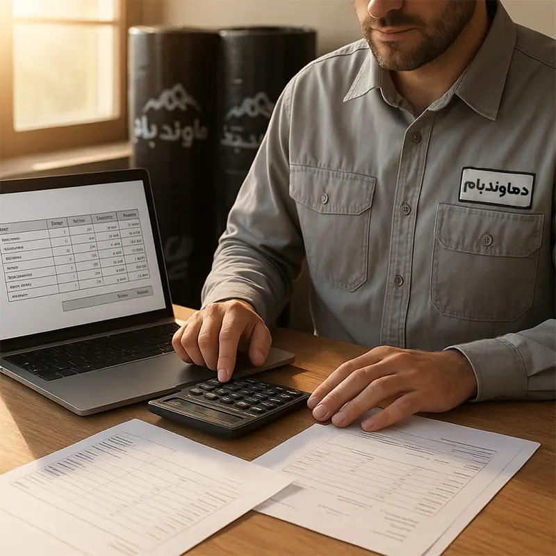 هزینه نصب ایزوگام در سال ۱۴۰۴